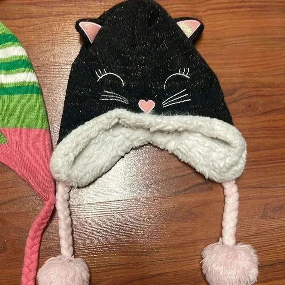 Bundle of baby winter beanies